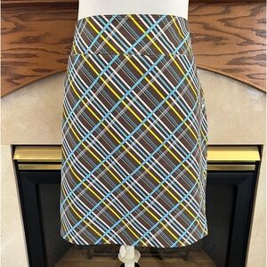 Jofit Signature Plaid‎ Performance Golf Skort Size: 8